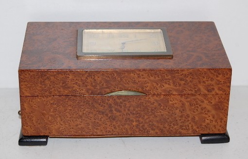 8 Day French Jewelry Box Clock — Antique Clocks Price Guide