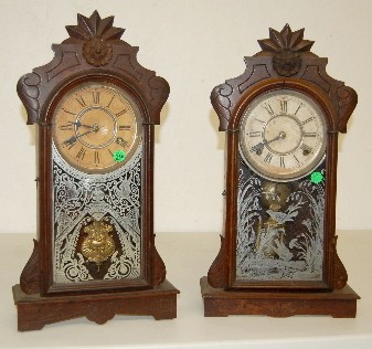 2 Jerome Antique Kitchen Clocks — Antique Clocks Price Guide