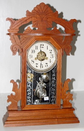 Oak Kitchen Clock — Antique Clocks Price Guide