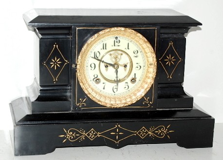 Iron Case Clock — Antique Clocks Price Guide