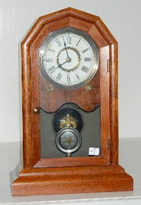 Seth Thomas Octagon Top Shelf Clock — Antique Clocks Price Guide