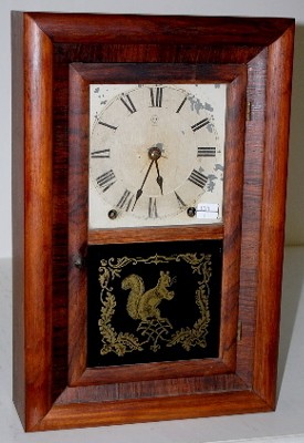 Half Size Spring Wound R A Clock — Antique Clocks Price Guide