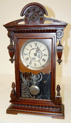 Antique Seth Thomas "Concord" Walnut Parlor Clock — Antique Clocks Price Guide