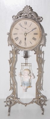1886 Ansonia Jumper No. 2 Clock — Antique Clocks Price Guide