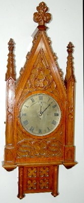 London 4 Bell Oak Triple Fusee Wall Clock — Antique Clocks Price Guide