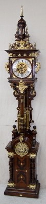L.F. S. Ornate Bronze Mounted Tall Case Clock — Antique Clocks Price Guide