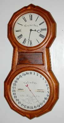 Seth Thomas Office Calendar No. 1 Clock — Antique Clocks Price Guide