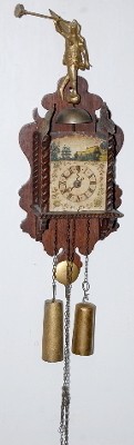 Dutch Miniature Friesland Stohl Wall Clock — Antique Clocks Price Guide