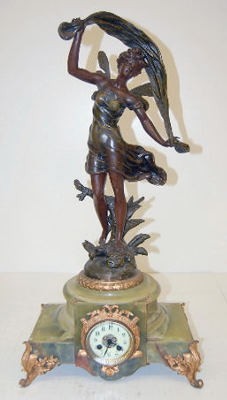 French Fairy Clock "Libellule" par L. Guillemin — Antique Clocks Price Guide