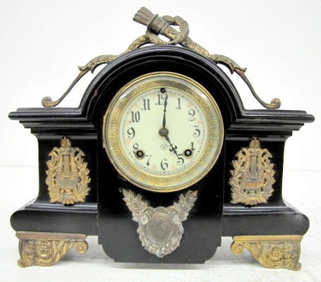 Ansonia "Louvre" Iron Case — Antique Clocks Price Guide