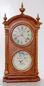 Southern Fashion Double Dial Calendar Clock — Antique Clocks Price Guide