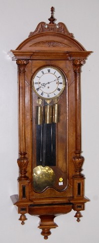 3 Weight Vienna Regulator Clock — Antique Clocks Price Guide