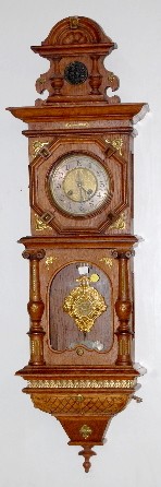 Spring Wound German Clock — Antique Clocks Price Guide