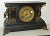 Ingraham Marbleized "Adrian" Mantle Clock