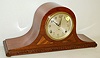 Seth Thomas Walnut Tambour Mantle Clock