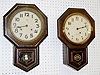 2 Short Drop Clocks: Seth Thomas and Other