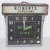 Electric "Benrus" Art Deco Advertising Clock