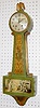 Antique Gilbert "Minuet" Banjo Clock