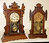 2 Mantle Clocks: Ansonia "America" and Ingraham