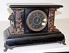 Ingraham "Regent" Marbleized Mantle Clock