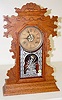 Ansonia Oak "Fenwick" Mantle Clock