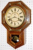 Oak Waterbury "Yeddo" Octagon Short Drop Clock
