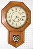 Seth Thomas Rosewood Octagon Short Drop Clock