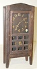 Mission Oak Shelf Clock