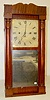 Wood Works Weight Driven Antique Shelf Clock