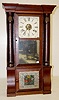 Seth Thomas Weight Driven Double Decker Clock