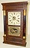 Seth Thomas Mahogany Half Splat Shelf Clock
