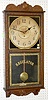 Antique Oak Waterbury "Crane" Regulator Clock
