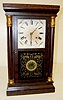 Seth Thomas Mahogany Half Splat Shelf Clock