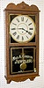 Waterbury Advertising Store Regulator Clock
