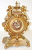 Ansonia "Lydia" Metal Mantle Clock