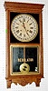 Sessions Oak Calendar Store Regulator Clock