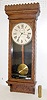 Oak Gilbert No. 14 1 Weight Wall Clock