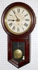 Antique Ansonia Round Top Schoolhouse Clock