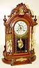 Walnut New Haven "Occidental" Parlor Clock