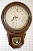 Ingraham Rosewood "Dew Drop" Calendar Clock