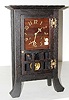 New Haven "San Pedro" Mission Oak Clock