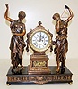 Ansonia "Muses" Double Statue Clock