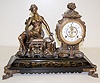 Antique Ansonia "Opera" Statue Clock