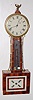 Antique American Weight Driven Banjo Clock