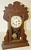 Oak Waterbury "Harlem" Kitchen Clock