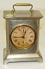Seth Thomas Embossed Metal Alarm Clock