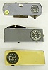 3 Chevrolet Mirror Automobile Clocks