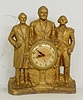 United Clock Company Metal Figural "Steersman" Clock