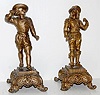 Pair of Cavalier Clock