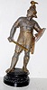 Viking Warrior Clock